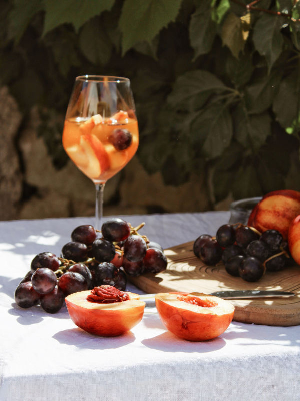 Cocktail Pêche et Raisin Cocktail Pêche et Raisin