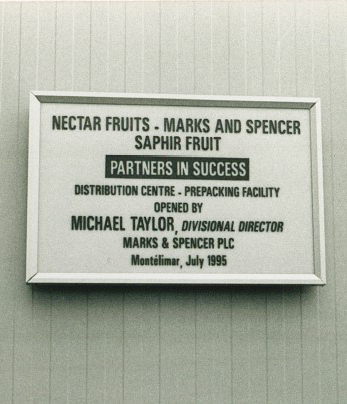 Partenariat Nectar Fruits et Marks & Spencer